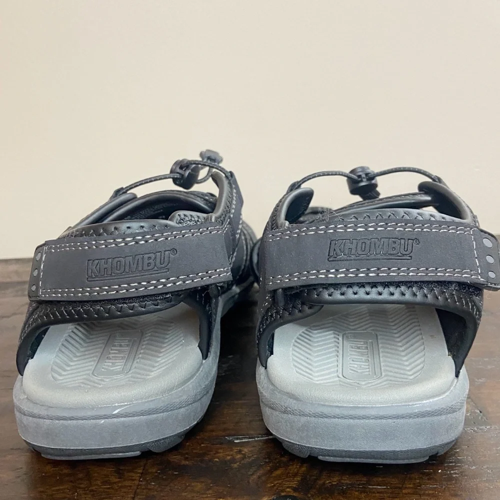 Khombu Men’s Travis Active Sandal Black Size 9